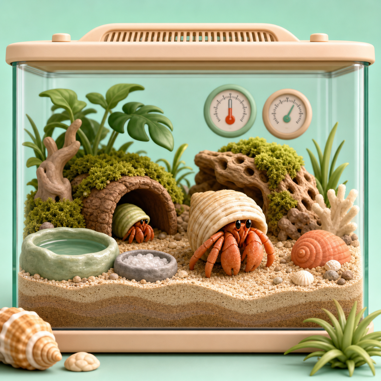 淡水海水双水池 细节图